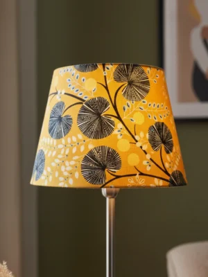 abat jour lampe sur pied pour salon contemporain fabrication sur mesure