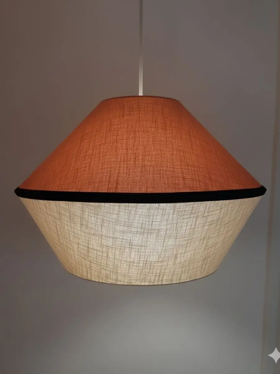 abat jour suspension plafond design fabrication artisanale Bayeux