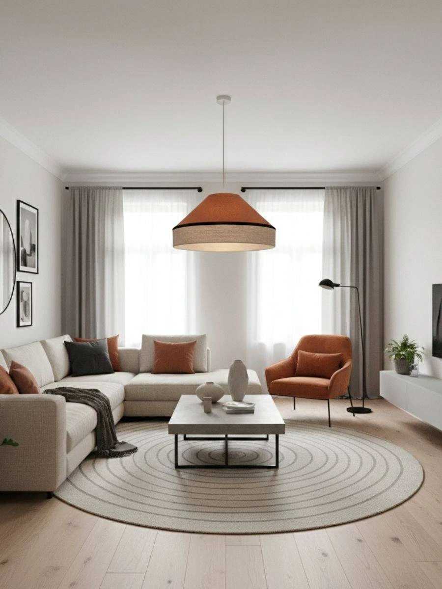 abat jour suspension chambre design moderne fabrication Bayeux
